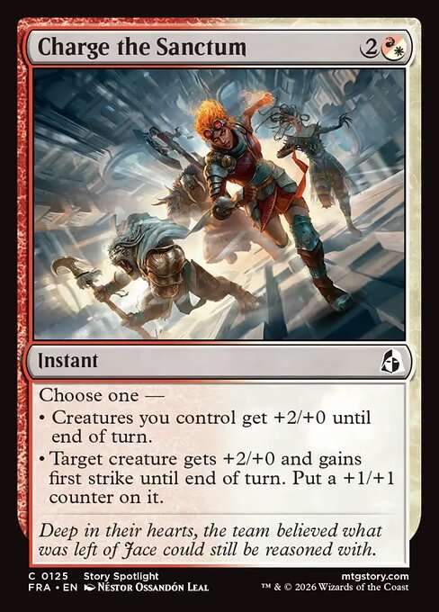 Charge the Sanctum