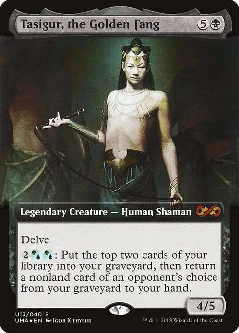 Tasigur, the Golden Fang [Foil]