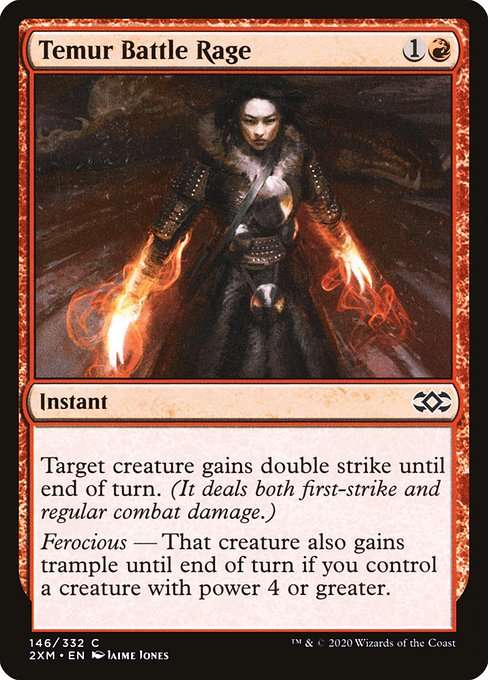Temur Battle Rage [Foil]