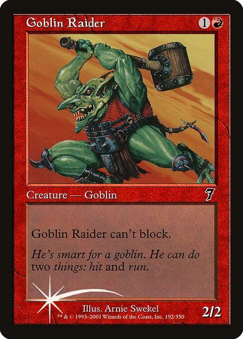 Goblin Raider [Foil]