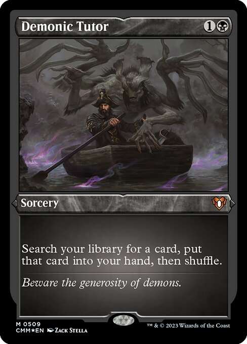 Demonic Tutor [Etched]