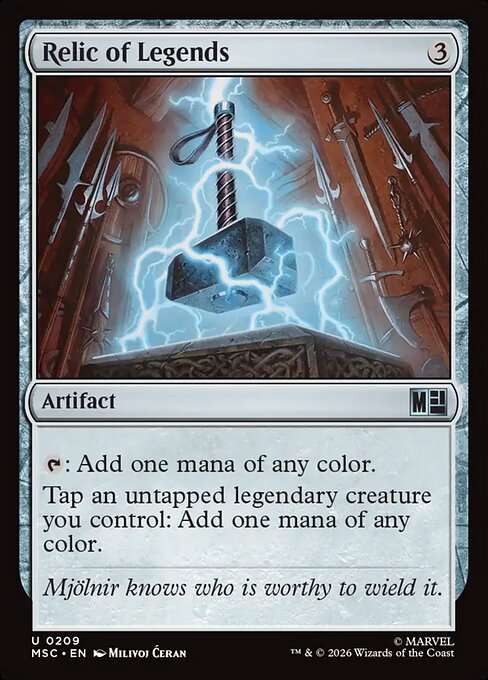 Relic of Legends [Foil]