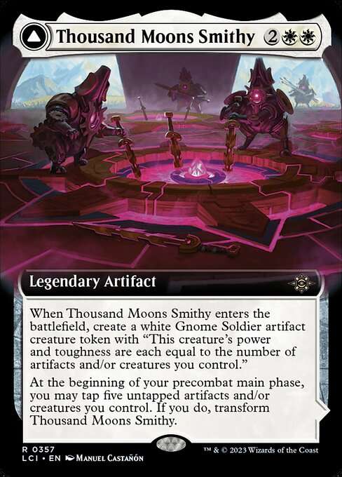 Thousand Moons Smithy // Barracks of the Thousand [Foil]