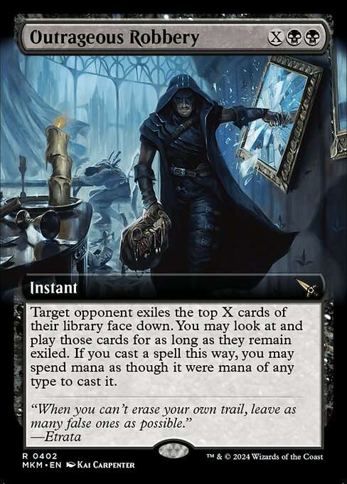 Outrageous Robbery [Foil]