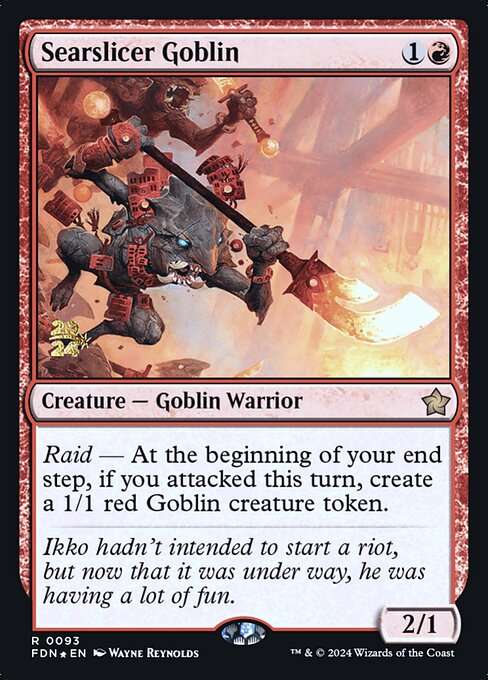 Searslicer Goblin [Foil]