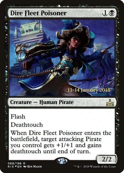 Dire Fleet Poisoner [Foil]
