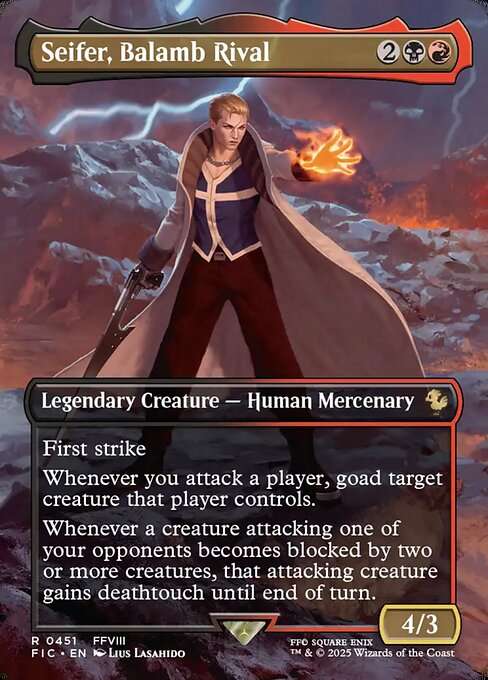 Seifer, Balamb Rival [Foil]
