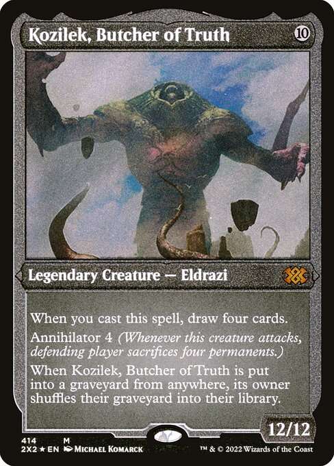 Kozilek, Butcher of Truth [Etched]