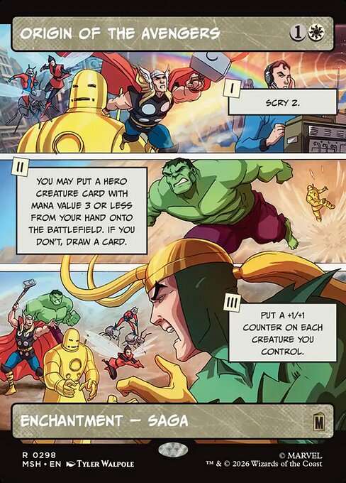 Origin of the Avengers [Foil]