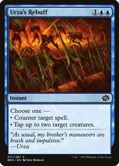Urza's Rebuff [Foil]