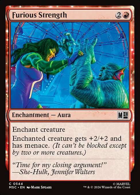 Furious Strength [Foil]