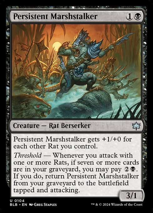 Persistent Marshstalker [Foil]