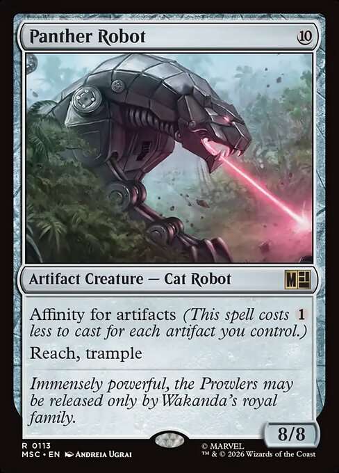 Panther Robot [Foil]