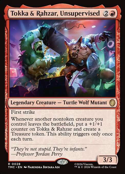 Tokka & Rahzar, Unsupervised [Foil]