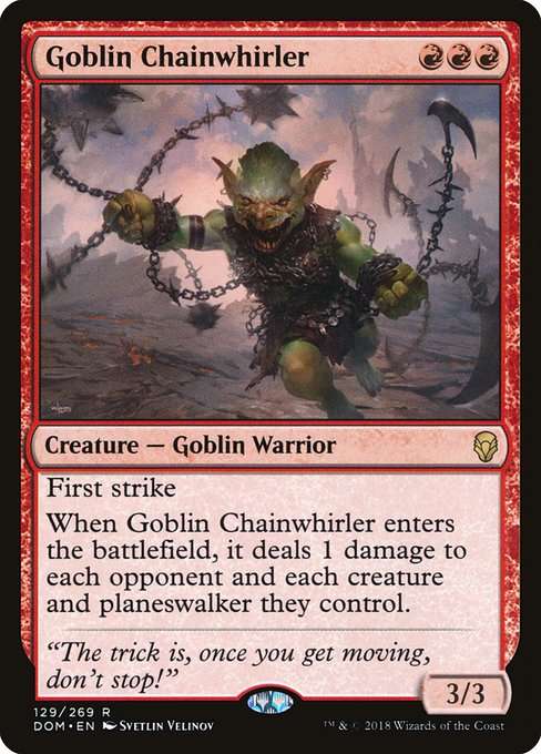 Goblin Chainwhirler [Foil]