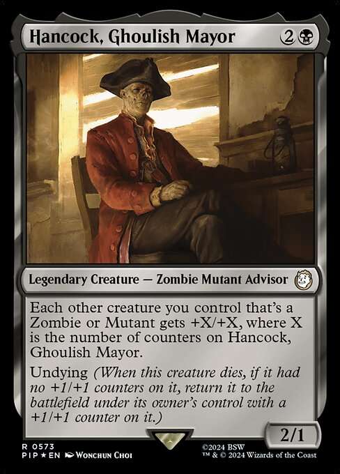 Hancock, Ghoulish Mayor [Foil]