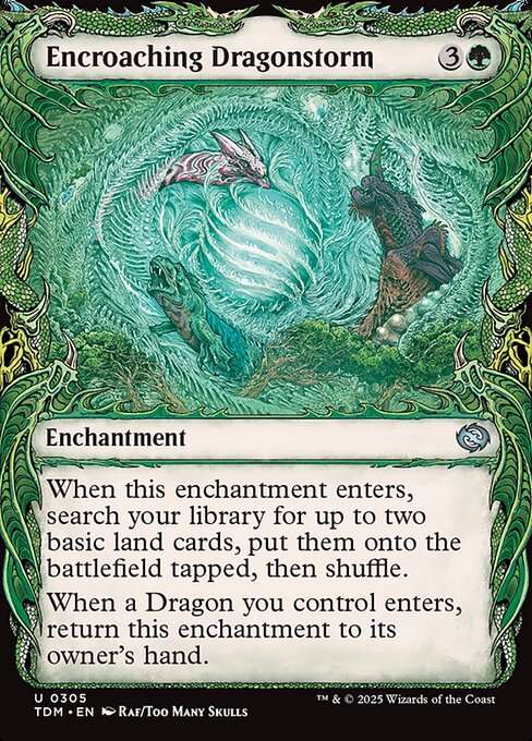 Encroaching Dragonstorm [Foil]