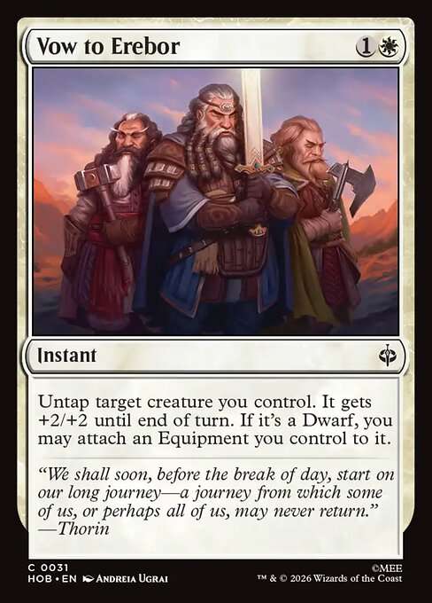 Vow to Erebor [Foil]