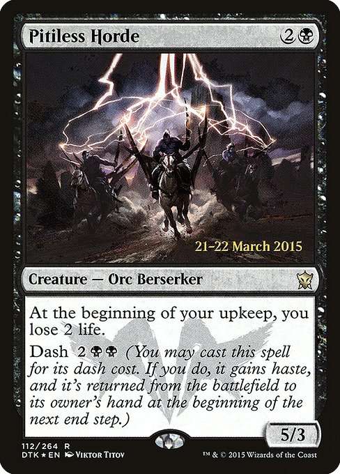 Pitiless Horde [Foil]