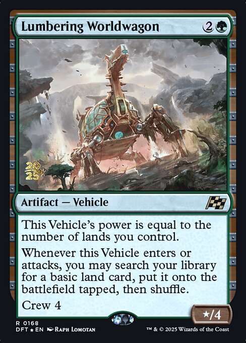 Lumbering Worldwagon [Foil]
