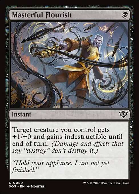 Masterful Flourish [Foil]