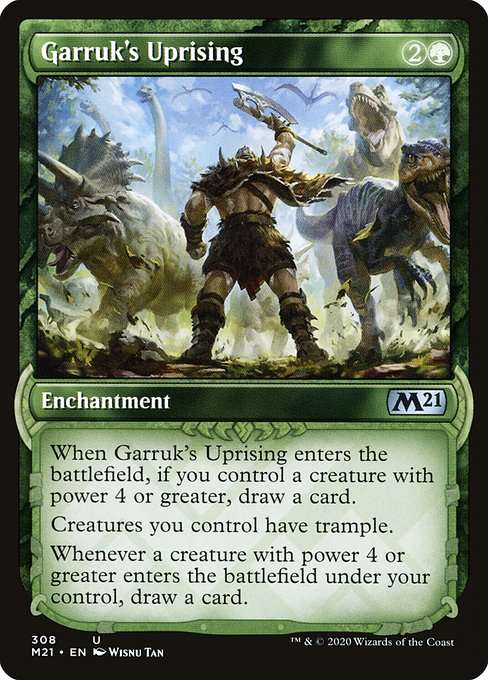 Garruk's Uprising [Foil]