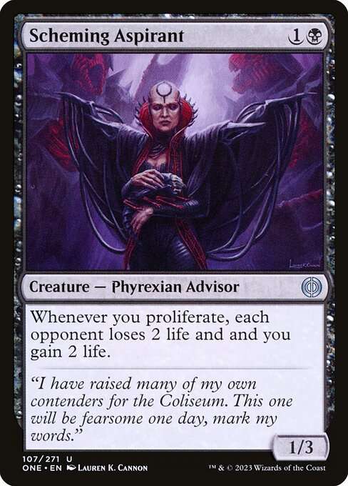 Scheming Aspirant [Foil]