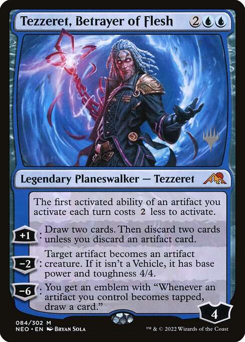 Tezzeret, Betrayer of Flesh [Foil]