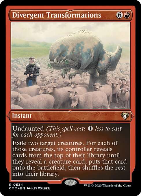 Divergent Transformations [Etched]