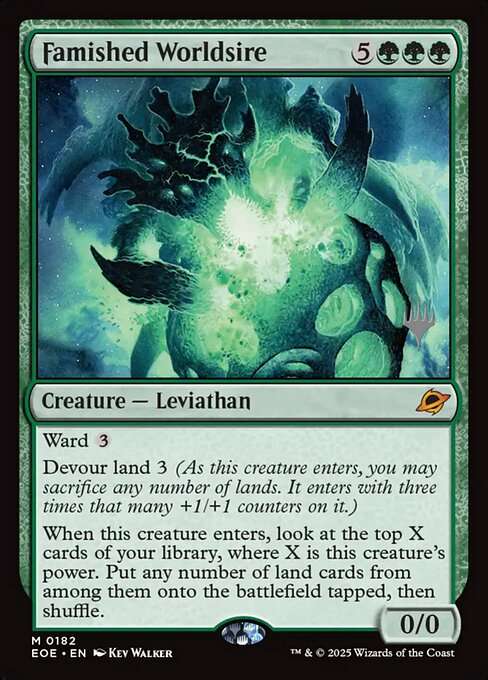 Famished Worldsire [Foil]