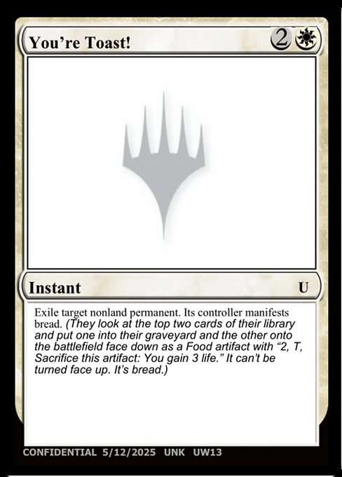 You're Toast!