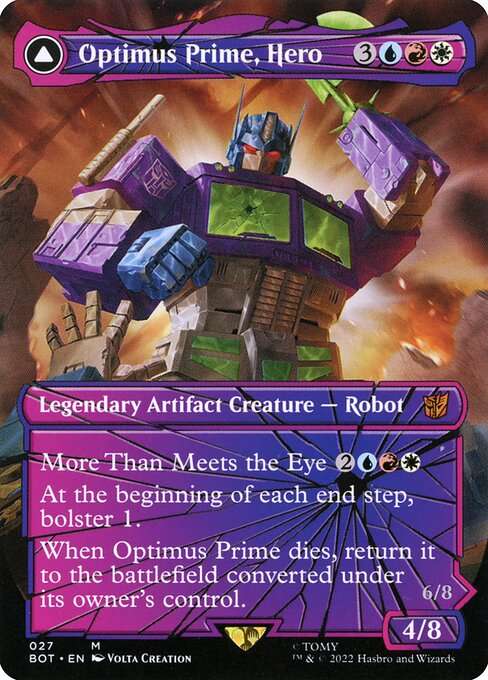 Optimus Prime, Hero // Optimus Prime, Autobot Leader [Foil]