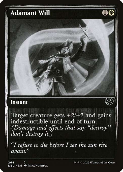 Adamant Will [Foil]