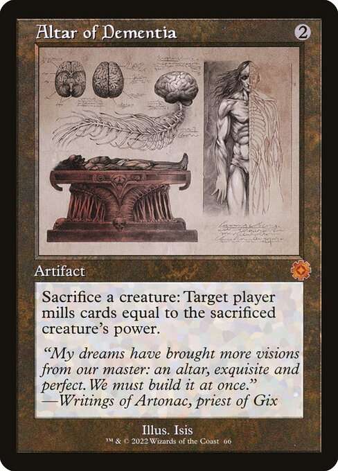 Altar of Dementia [Foil]