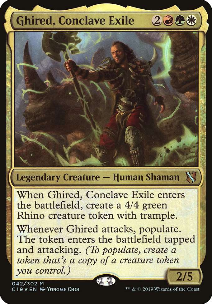 Ghired, Conclave Exile [Foil]