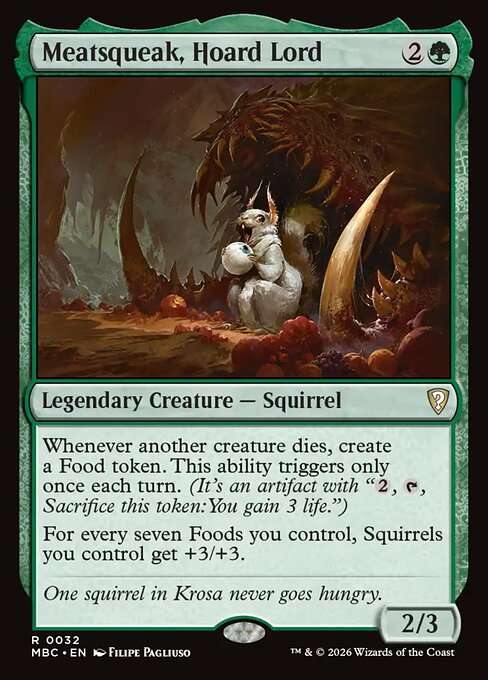 Meatsqueak, Hoard Lord [Foil]