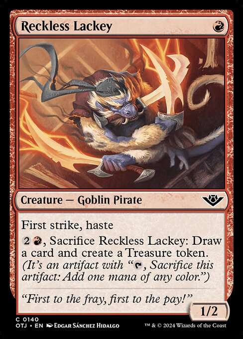 Reckless Lackey [Foil]