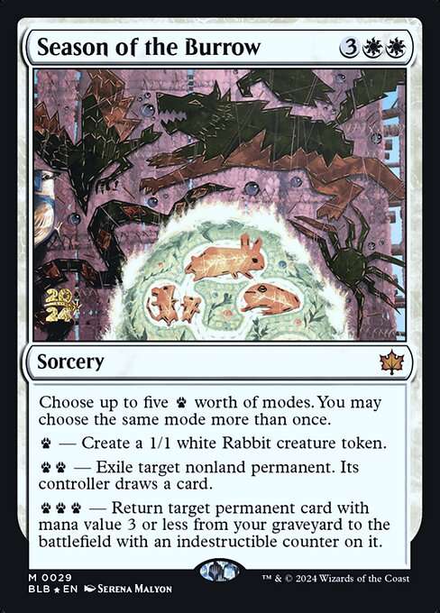Season of the Burrow [Foil]