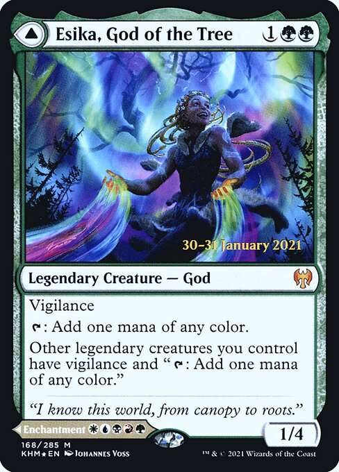 Esika, God of the Tree // The Prismatic Bridge [Foil]