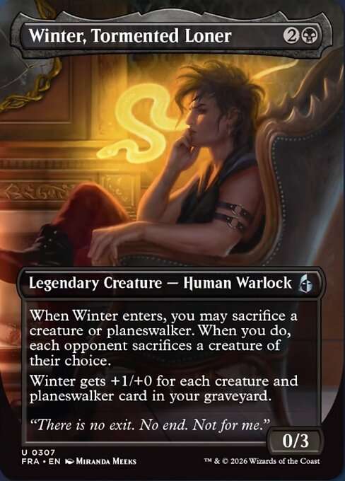 Winter, Tormented Loner [Foil]