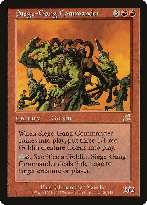 Siege-Gang Commander [Foil]