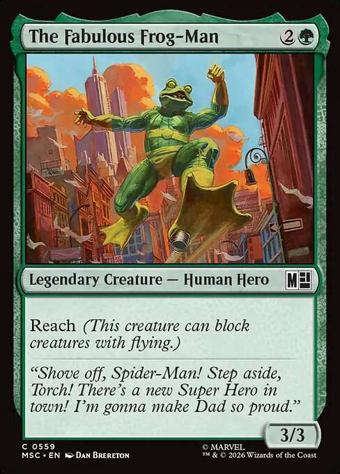 The Fabulous Frog-Man [Foil]