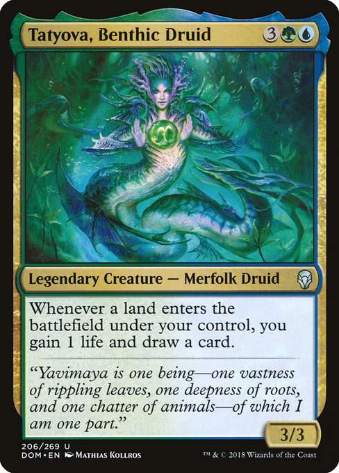 Tatyova, Benthic Druid [Foil]