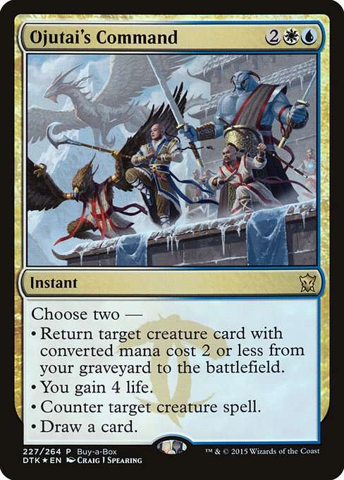 Ojutai's Command [Foil]
