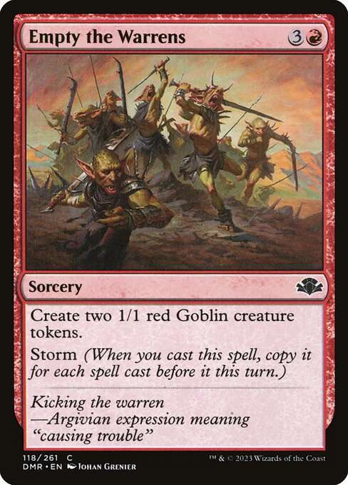 Empty the Warrens [Foil]