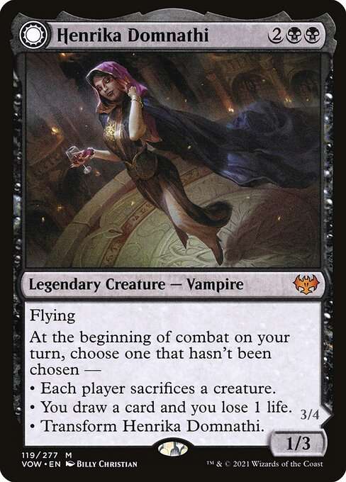 Henrika Domnathi // Henrika, Infernal Seer [Foil]
