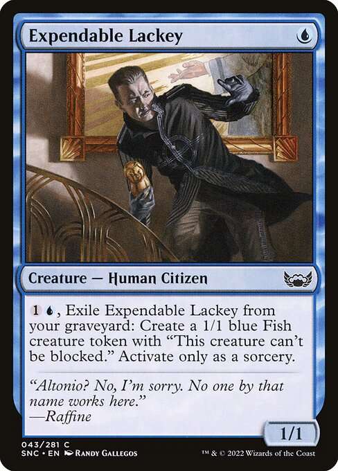 Expendable Lackey [Foil]