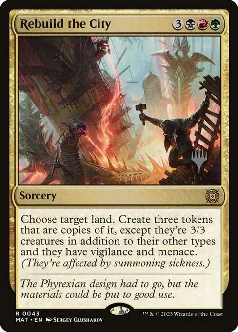 Rebuild the City [Foil]