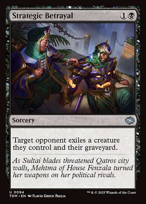 Strategic Betrayal [Foil]