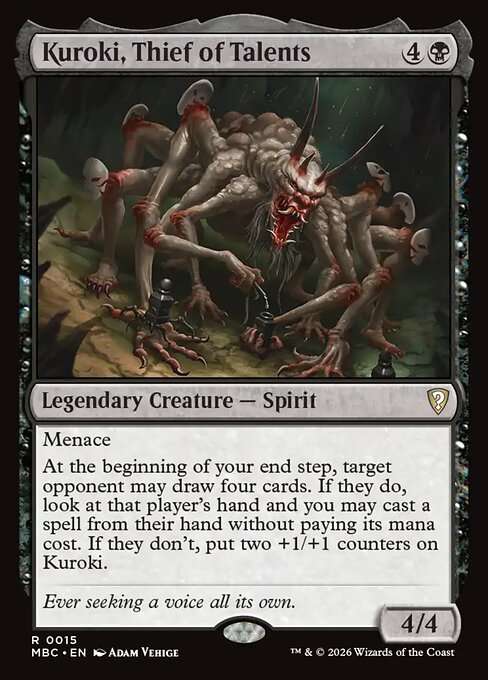 Kuroki, Thief of Talents [Foil]